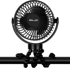 ELZO 12000mAh USB Ventilator Leise Max 60H
