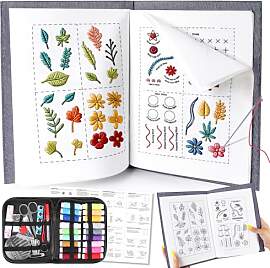 Embroidery Kit Stitch Book Stickbuch zum Selber