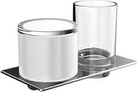 Emco Art Flüssigseifenspender/Glashalter