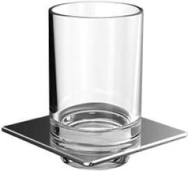 Emco Art Glashalter 162000102 chrom, Kristallglas
