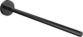 emco Round Handtuchstange ohne Bohren schwarz matt 