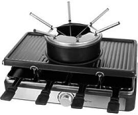 Emerio Raclette-Grill-Fondue-Kombi RG-124930