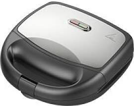 Emerio Sandwichtoaster silber schwarz Metall