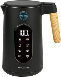EMERIO Wasserkocher Edelstahl 1,7 L –