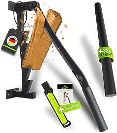 EMHAP© Holzspalter manuell – EXTRA STARKER Holz 