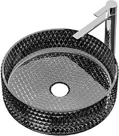 EMKE Glaswaschbecken Rund, 360 x 360 x 112mm