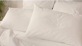 Emma Comfort Perkal Kopfkissenbezug | Weiß |