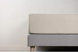 Emma Comfort Perkal Spannbettlaken | Beige |
