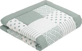 Emma & Noah Krabbeldecke Patchwork 120x120 cm
