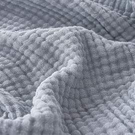 EMME Musselin-Decke Erwachsene, 100% Baumwolle,