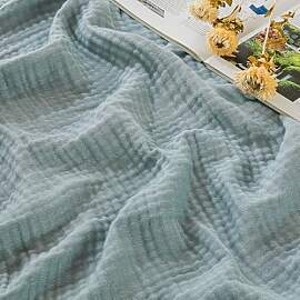 EMME Musselin Tagesdecke Decke 127x177 cm –