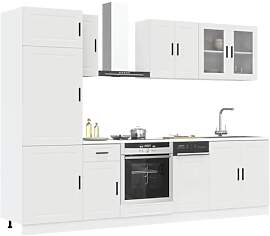 Emmtore 8-TLG. Küchenschrank Holzwerkstoff,