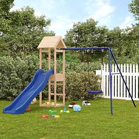 Emmtore Spielturm, Klettergerüst mit Rutsche