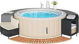 Emmtore Whirlpool Umrandung, Poolumrandung mit