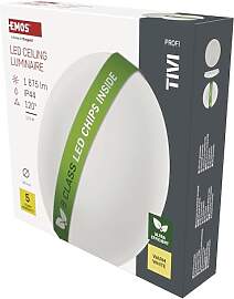 EMOS LED Deckenleuchte TIVI 12,5W, wasserdichte