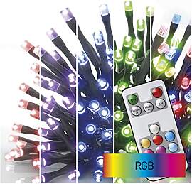 EMOS LED-Lichterkette bunt für Innen und Außen,