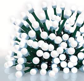 EMOS - LED-Lichterkette mit 200 LEDs in Kugelform, 
