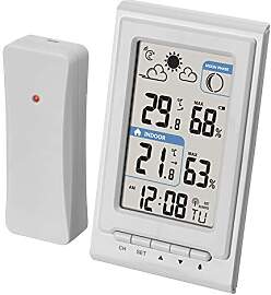EMOS Mini Funk-Wetterstation mit Außensensor,