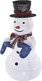 EMOS - Niedlicher Schneemann mit 60 LEDs und