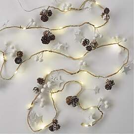 EMOS Weihnachtsgirlande mit 20 LEDs und