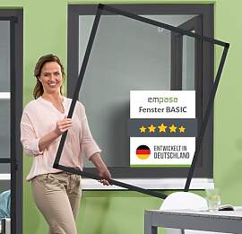 empasa Insektenschutz Fenster Basic mit Alurahmen