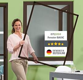 empasa Insektenschutz Fenster Basic mit Alurahmen