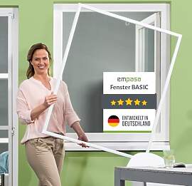 empasa Insektenschutz Fenster Basic mit Alurahmen