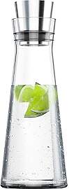 Emsa 515675 Flow Slim Glaskaraffe | 1 Liter |