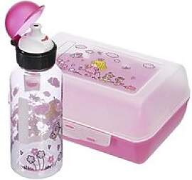 emsa Kinder Trinkflasche & Lunchbox Prinzessin 