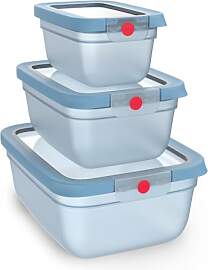 EMSA oneClick Frischhaltedosen, 0,75L, 1,5L, 3,0L, 