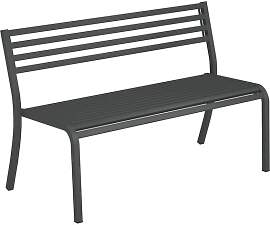 emu Segno Gartenbank 128cm Stahl