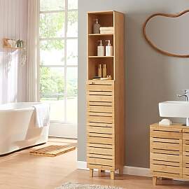 [en.casa] Badezimmer Hochschrank schmal Epind
