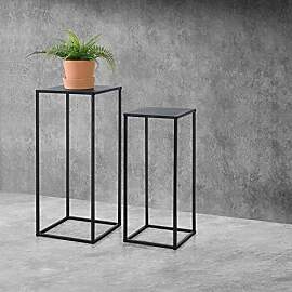 [en.casa] Beistelltisch Barbaricina 2er-Set