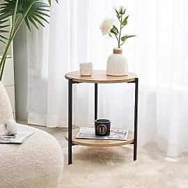 [en.casa] Beistelltisch Kuopio 50 x Ø40 cm