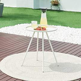 [en.casa] Beistelltisch Outdoor Fosen mit