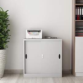 [en.casa] Büroschrank Rieti mit Schiebetüren