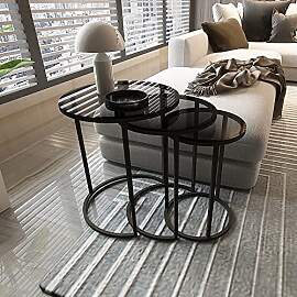 [en.casa] Couchtisch 3er Set Kyyjärvi