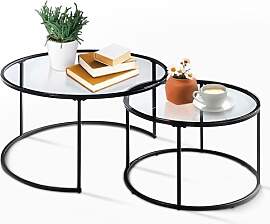 [en.casa] Couchtisch Kokkola 2er Set