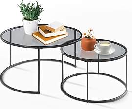 [en.casa] Couchtisch Kokkola 2er Set