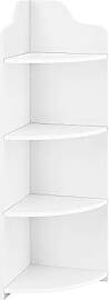 [en.casa] Eckregal Bjurholm Badregal stehend mit 4 