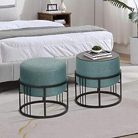[en.casa] Hocker Tas multifunktionaler Sitzhocker