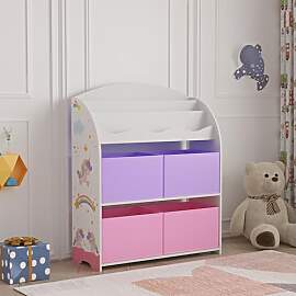 [en.casa] Kinder Bücherregal Orust Kinderregal