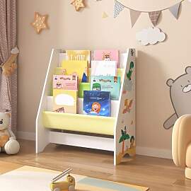 [en.casa] Kinderregal Fisterra Kinder-Bücherregal 