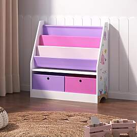 [en.casa] Kinderregal Neda Bücherregal für