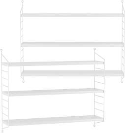 [en.casa] Modulares Wandregal Strängnäs 2er Set