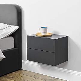 [en.casa] Nachtschrank Ampfing Nachttisch hängend 