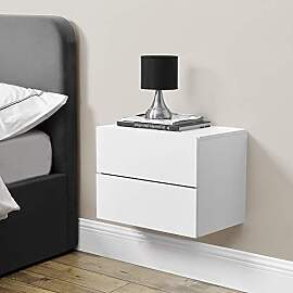 [en.casa] Nachtschrank Ampfing Nachttisch hängend 