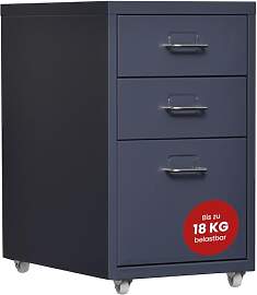[en.casa] Rollcontainer Kökar Schubladenschrank