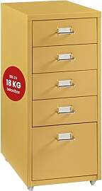 [en.casa] Rollcontainer Kökar Schubladenschrank