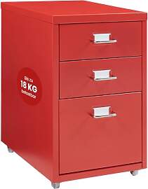 [en.casa] Rollcontainer Kökar Schubladenschrank